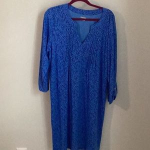 Lilly Pulitzer, beautiful vibrant blue dress